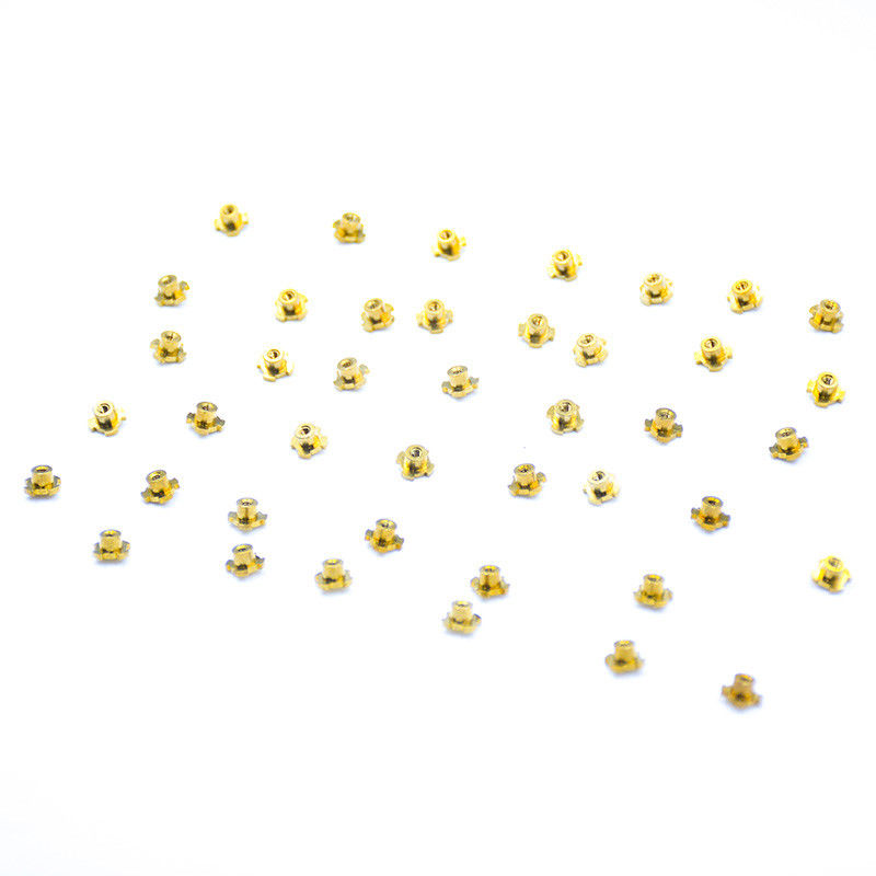 오토 Brass Fastener Lathe M2 M2.5 M3 M4 M5 M6 CNC 세리브를 위한 여성 나트